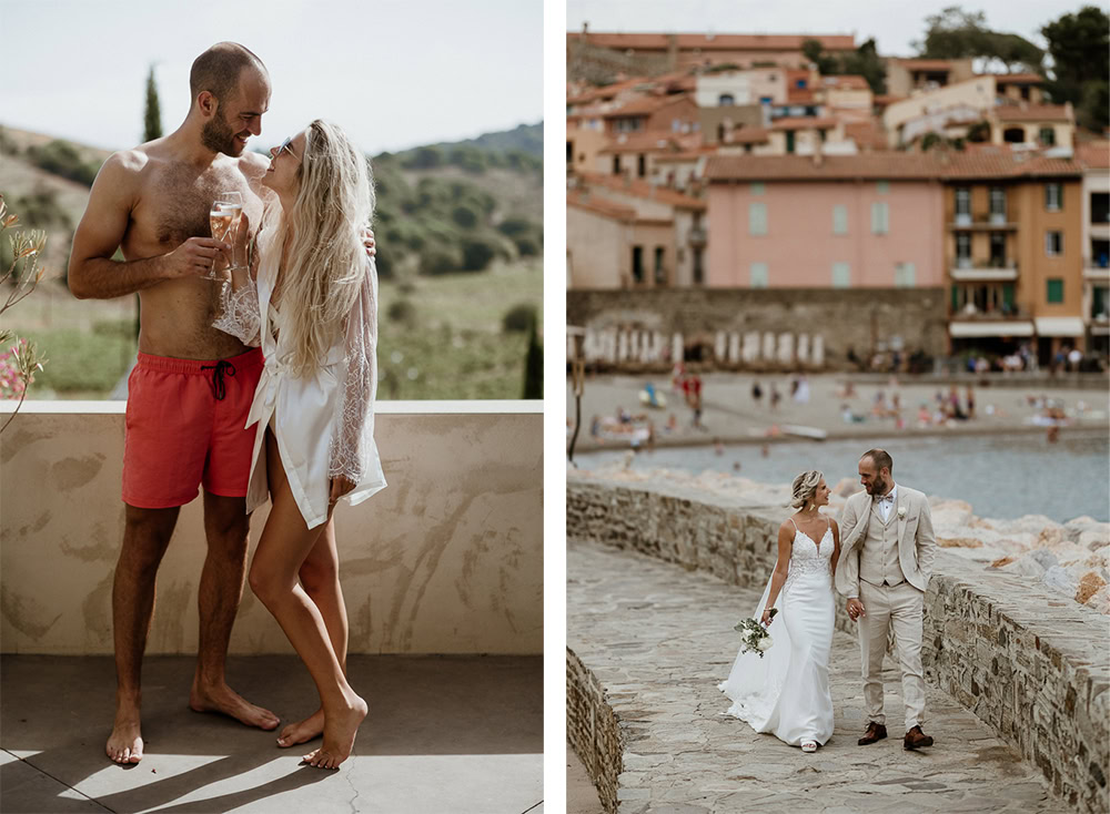 Couple amoureux sud de la France