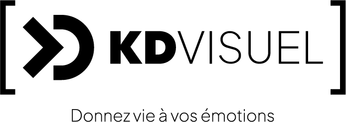 Logo KD Visuel, vidéaste de mariage